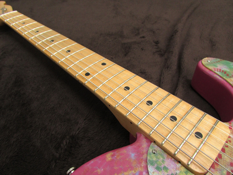 Baboushka Guitars Pink Flower