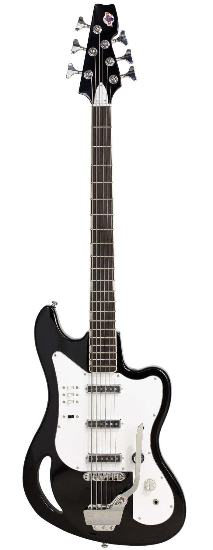 TB64 6-String Bass Black | Eastwood Guitars