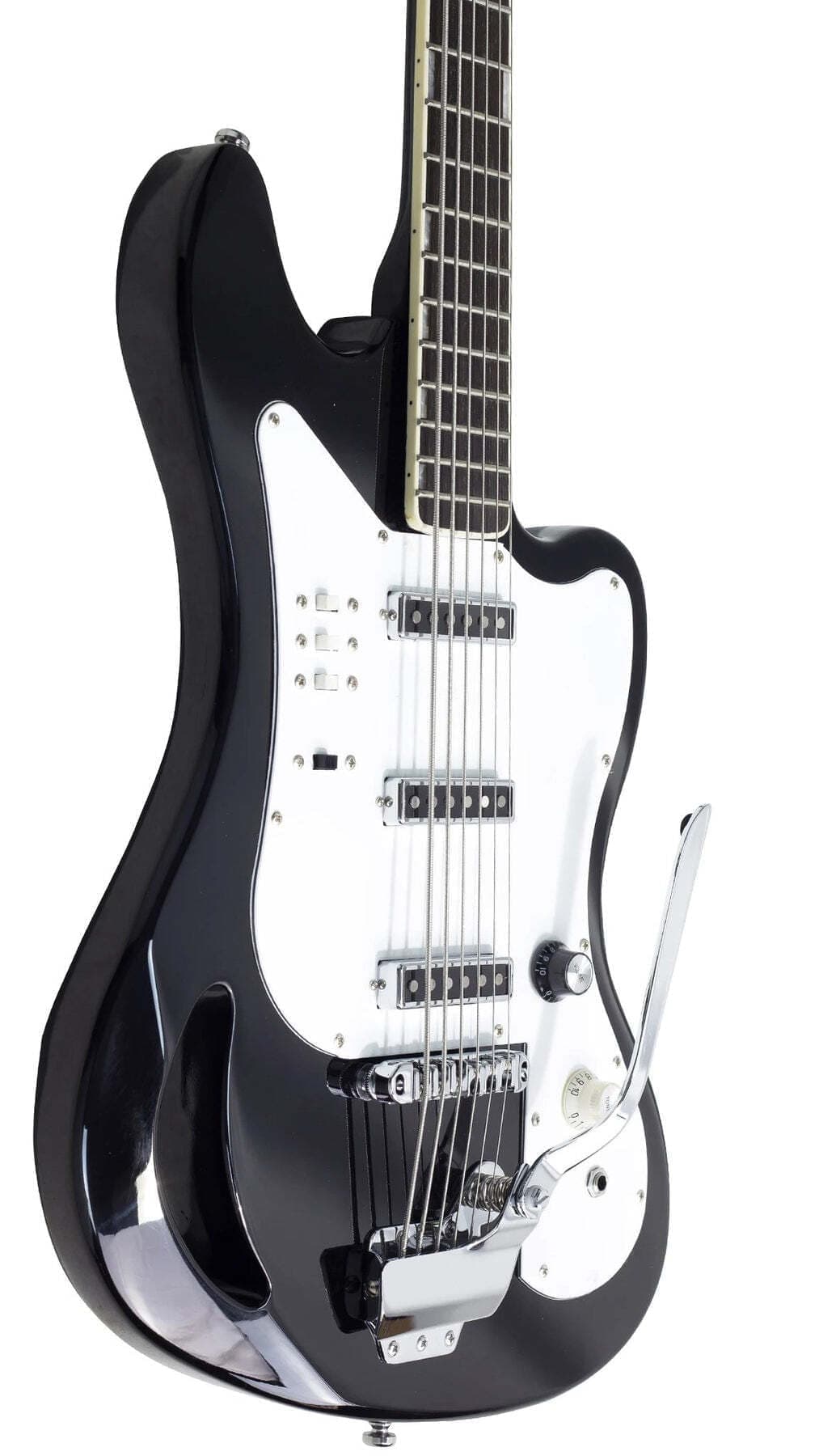 TB64 6-String Bass Black | Eastwood Guitars