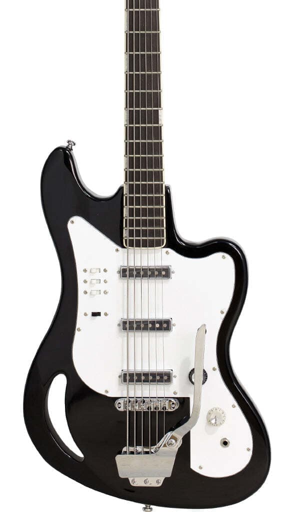 TB64 6-String Bass Black | Eastwood Guitars