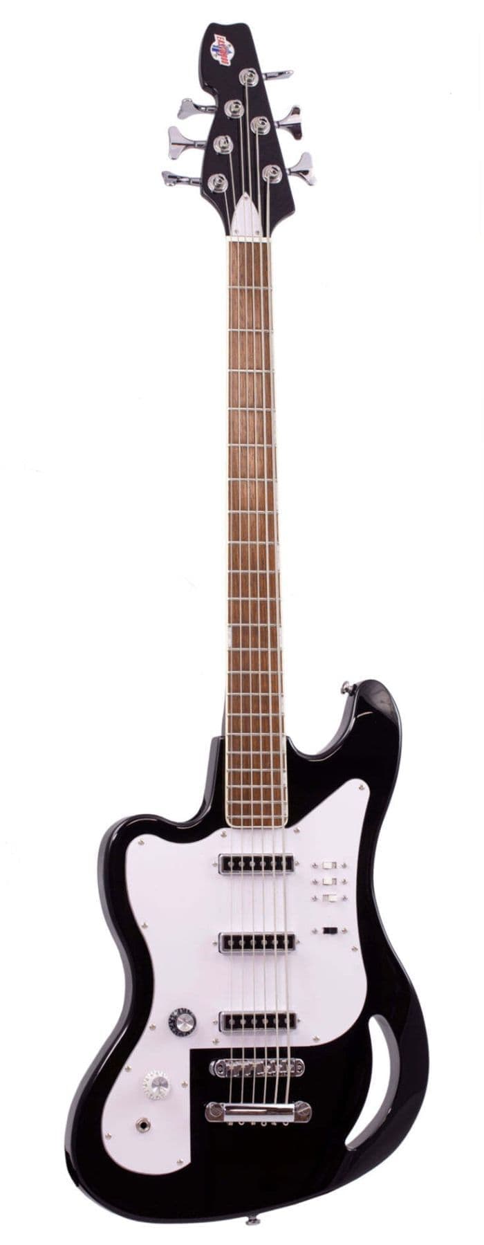 TB64 6-String Bass STD LH Black | Eastwood Guitars