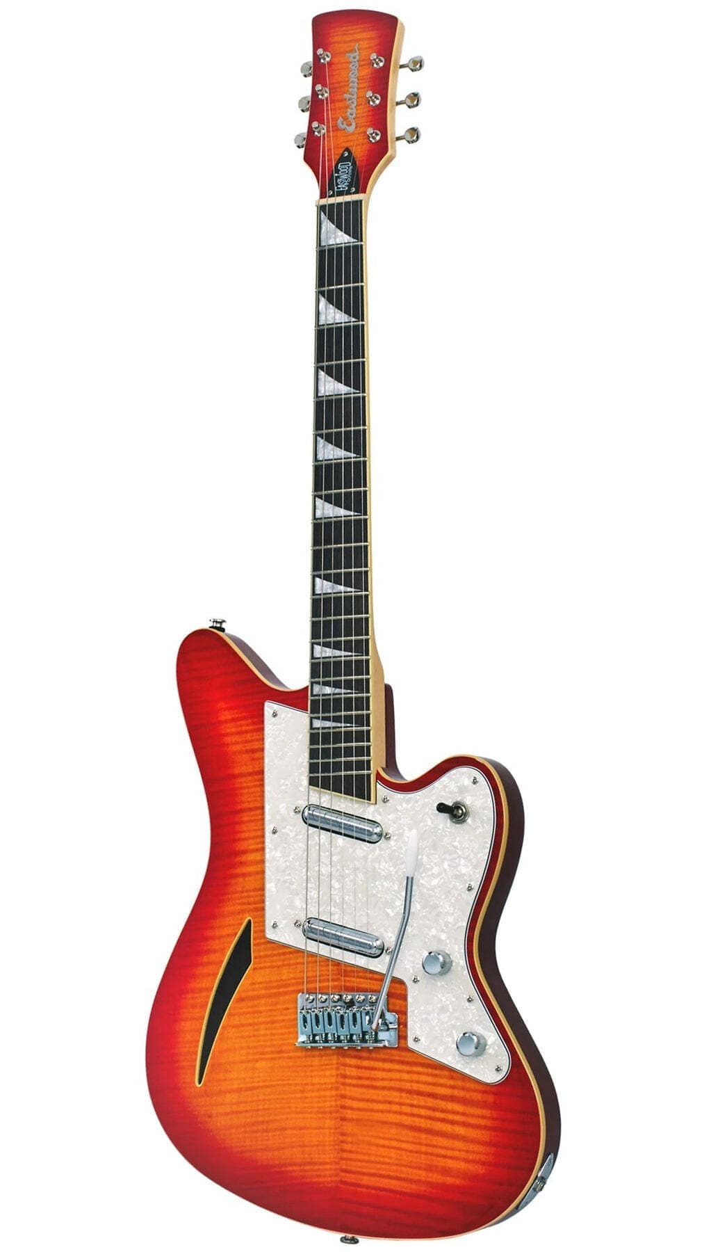 Eastwood Surfcaster サーフキャスターモデル Surfcaste Cherryburst | Eastwood Guitars