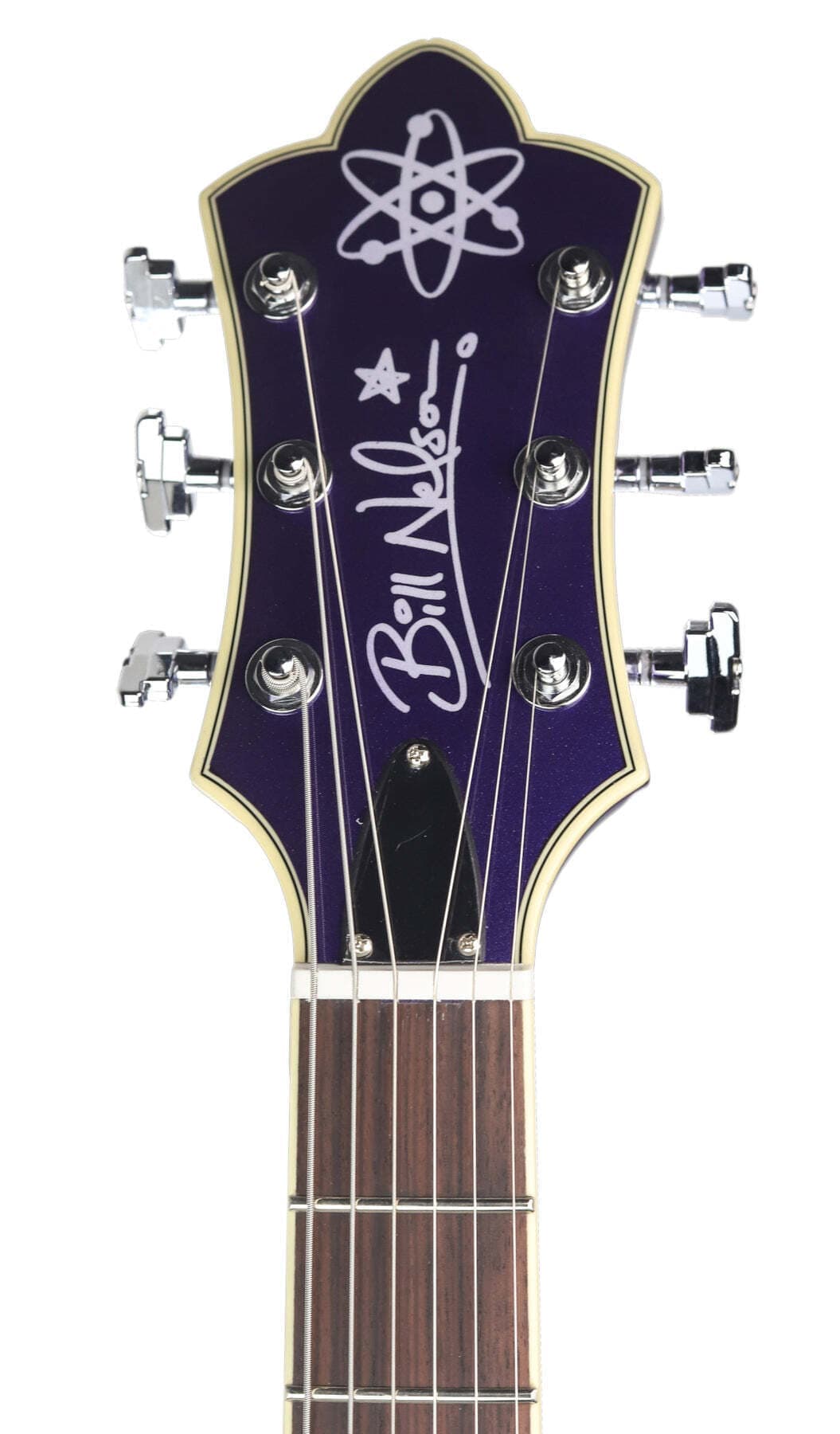 Bill Nelson Astroluxe Cadet II Silver Sparkle | Eastwood Guitars