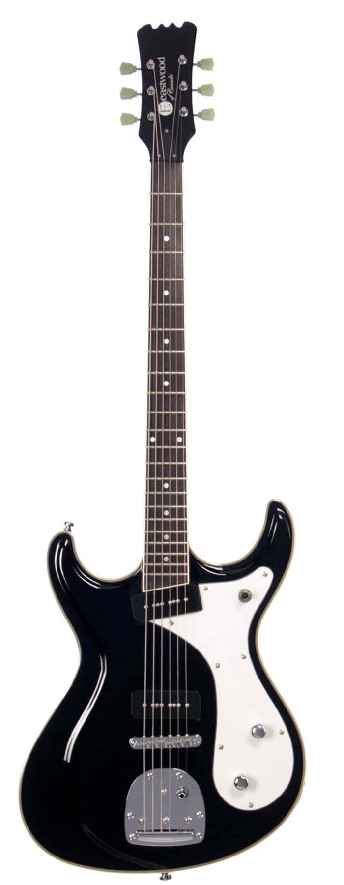 Sidejack Baritone DLX Black | Eastwood Guitars