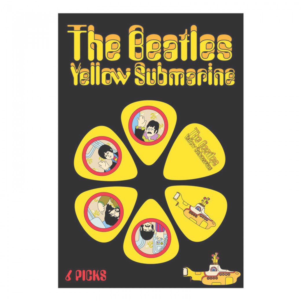 The Beatles Yellow Submarine Picks ~Yellow