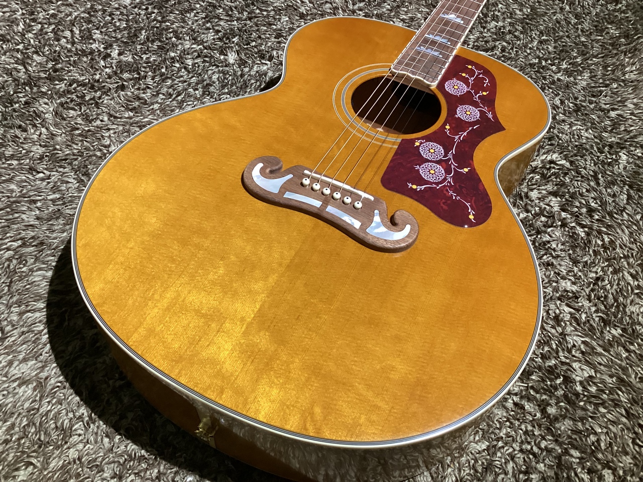 オール単板J-200】Epiphone 【2ND品】J-200 All Solid Wood Aged