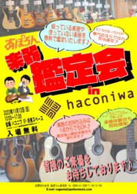 11/12(日)楽器鑑定会開催! 11/12(日)楽器鑑定会開催!