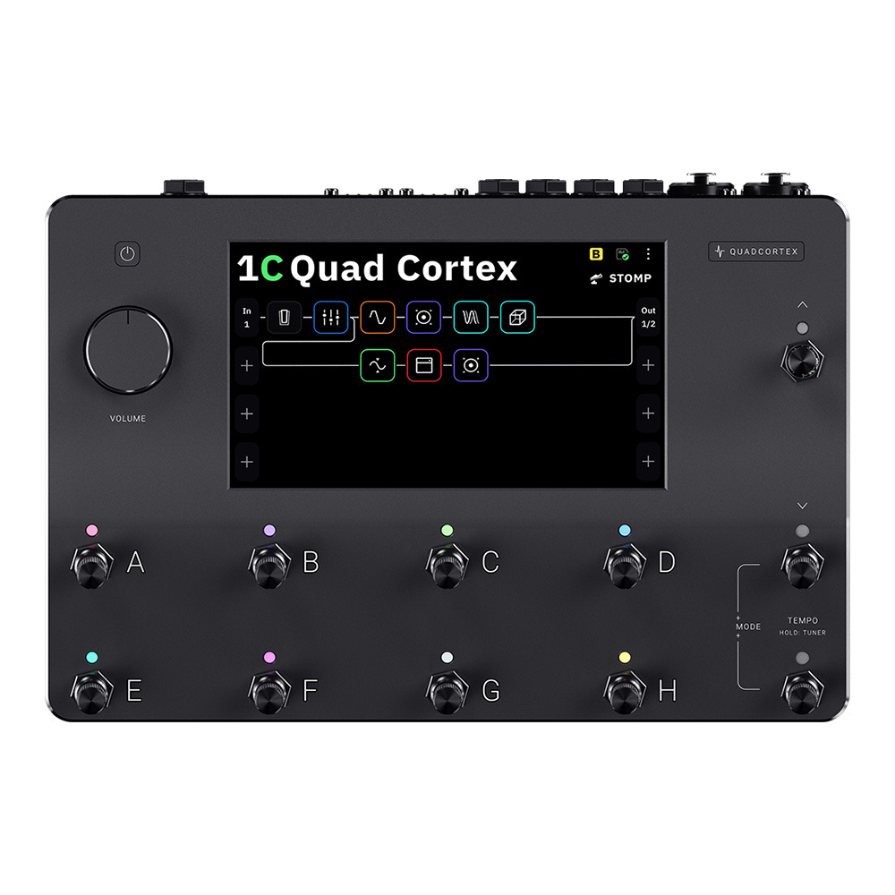 Neural DSP Quad Cortex フロア型モデラー マルチエフェクター