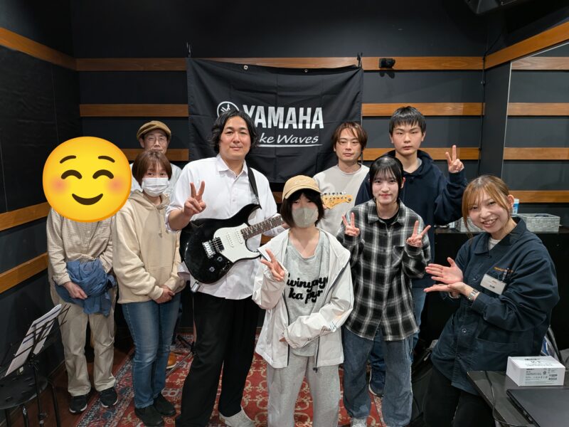 保護中: 軽音・初心者応援!!エレキギターセミナー!!開催レポート