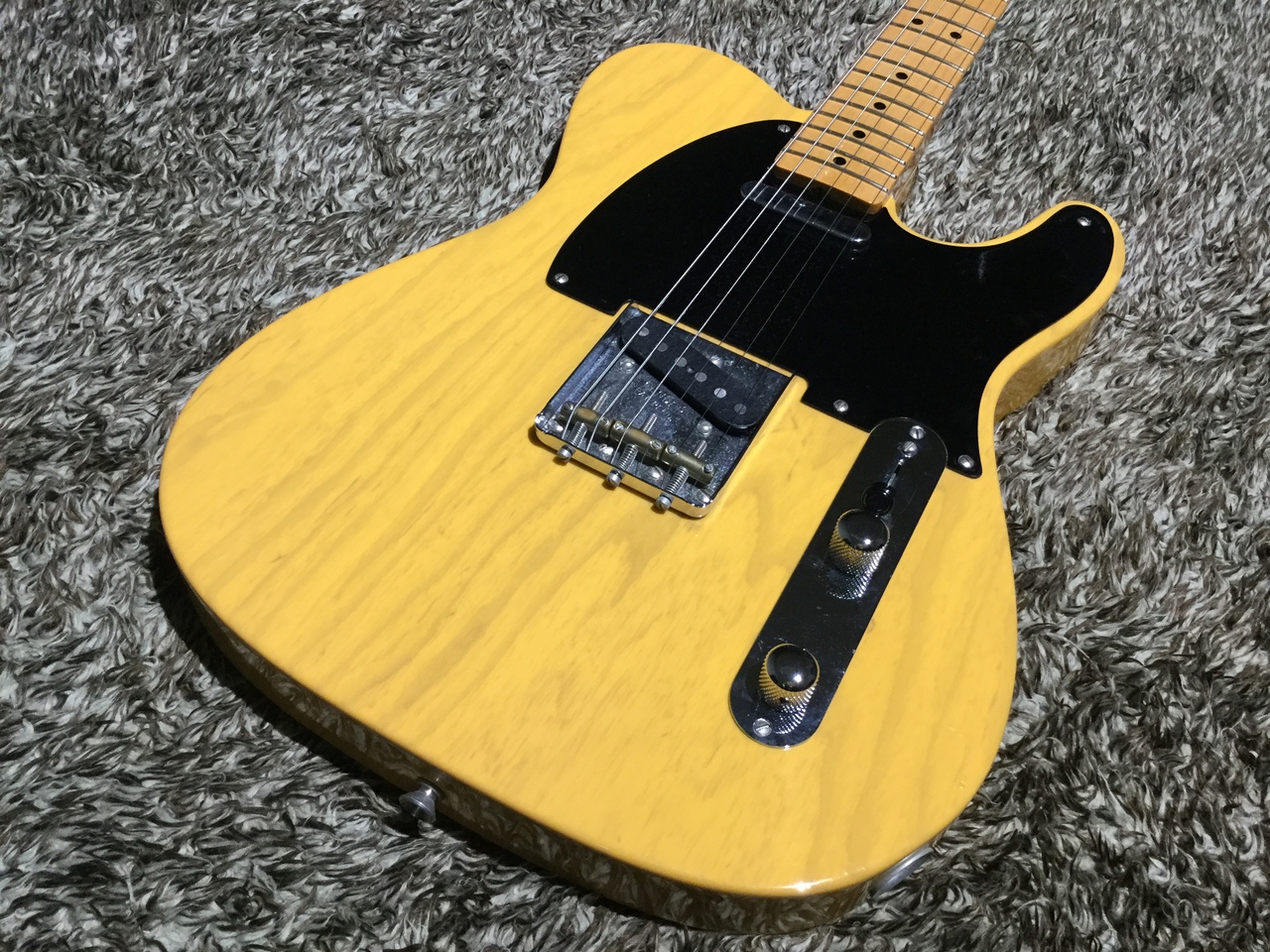 【豊富な大人気】[GT]Fender Standard Telecaster MNW フェンダー・スタンダード・テレキャスター 貴重色ミッドナイトワイン うっすらトラ杢目ネック！ フェンダー